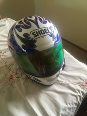 SHOEI XR1000 Picotte Blue Motorcycle Helmet