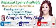 Emergency Loans,  Debt Repayment Loan And Payday Loan